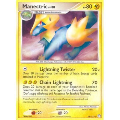 Mysterious Treasures - 28/123 - Manectric