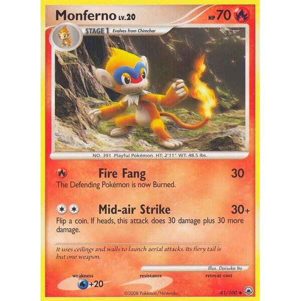 Majestic Dawn - 41/100 - Monferno