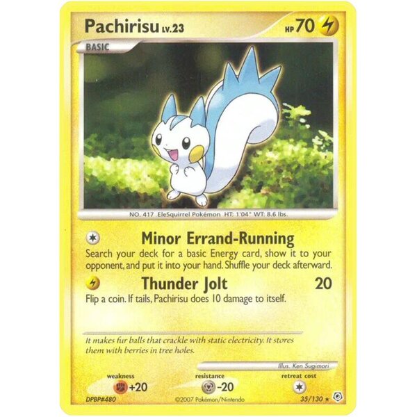 Diamond and Pearl - 35/130 - Pachirisu