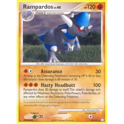 Mysterious Treasures - 33/123 - Rampardos