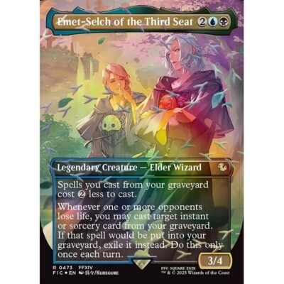 Final Fantasy Commander - 473 - Emet-Selch of the Third Seat - Rare - UB - Foil (Front)