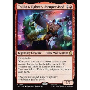 Teenage Mutant Ninja Turtles Eternal - 28 - Tokka & Rahzar, Unsupervised - Rare - R - Non-foil (Front)