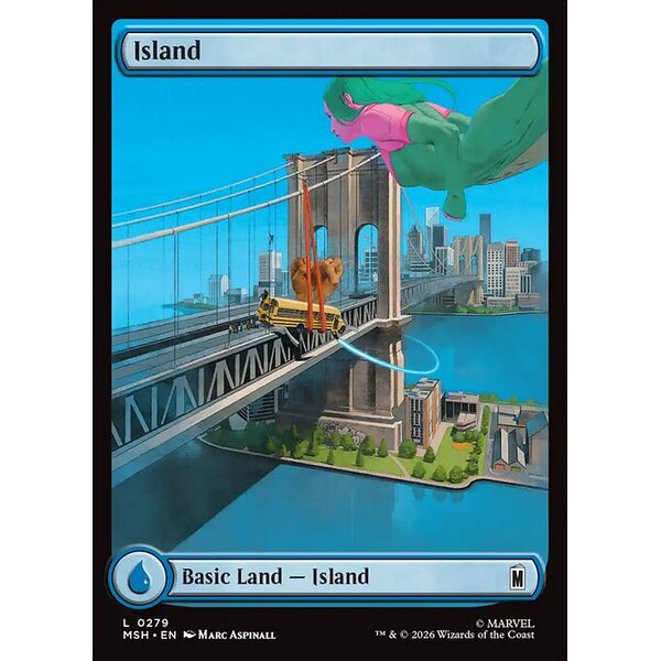 Marvel Super Heroes - 279 - Island - Common - C - Non-foil (Front)