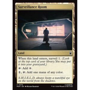 Marvel Super Heroes - 274 - Surveillance Room - Common - C - Foil (Front)