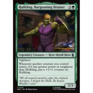 Marvel Super Heroes - 173 - Hulkling, Burgeoning Bruiser - Uncommon - G - Non-foil (Front)
