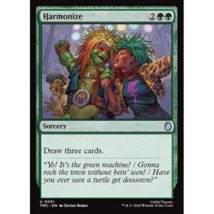 Teenage Mutant Ninja Turtles Eternal - 51 - Harmonize - Uncommon - G - Non-foil (Front)