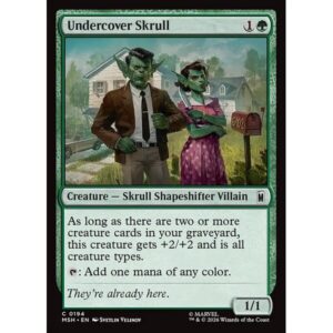 Marvel Super Heroes - 194 - Undercover Skrull - Common - G - Foil (Front)