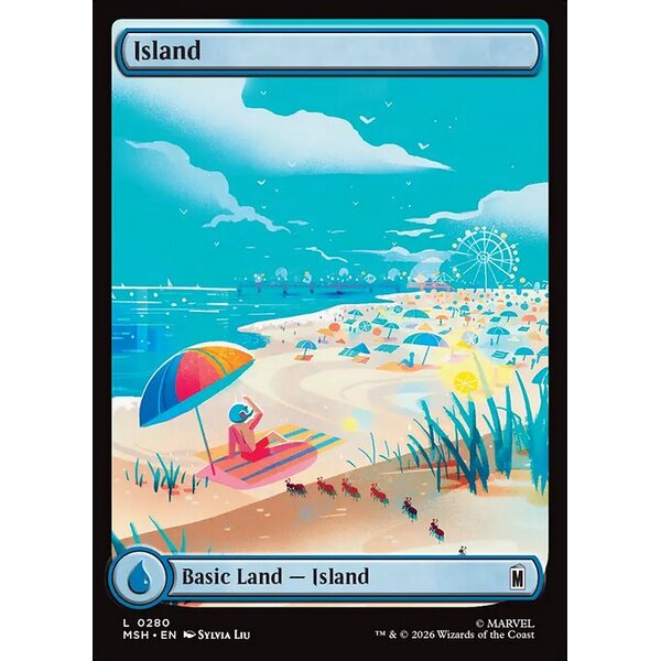 Marvel Super Heroes - 280 - Island - Common - C - Non-foil (Front)