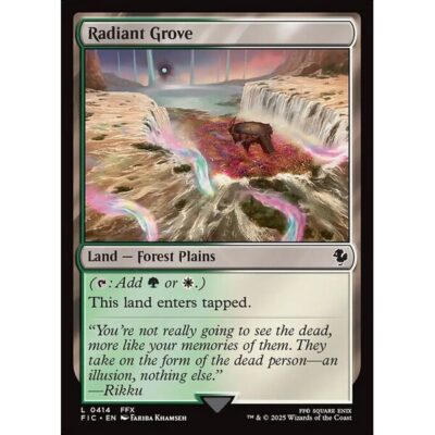 Final Fantasy Commander - 414 - Radiant Grove - Common - C - Non-foil (Front)
