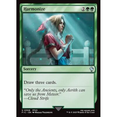 Final Fantasy Commander - 308 - Harmonize - Uncommon - G - Non-foil (Front)