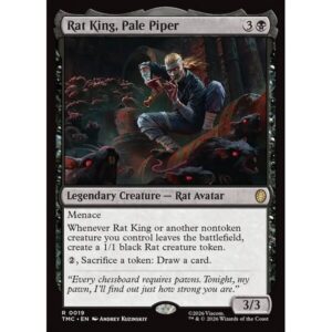 Teenage Mutant Ninja Turtles Eternal - 19 - Rat King, Pale Piper - Rare - B - Non-foil (Front)