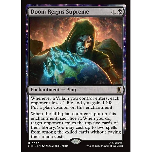 Marvel Super Heroes - 96 - Doom Reigns Supreme - Rare - B - Non-foil (Front)