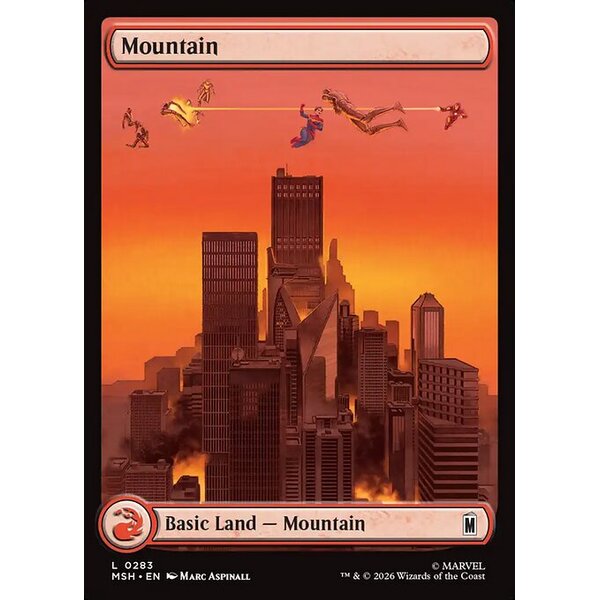 Marvel Super Heroes - 283 - Mountain - Common - C - Foil (Front)