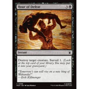 Marvel Super Heroes - 99 - Hour of Defeat - Common - B - Non-foil (Front)