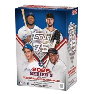 2026 Topps Series 2 Baseball – Value Box (75th Anniversary Edition)