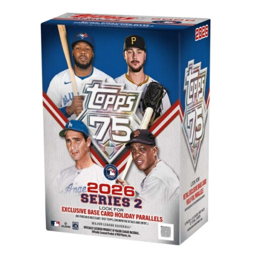 2026 Topps Series 2 Baseball – Value Box (75th Anniversary Edition)