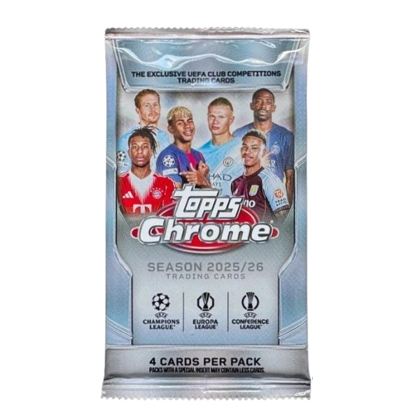 Topps Chrome UEFA Club Competitions Value Pack