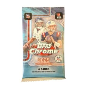 2025 Topps Chrome Football NFL – Value Pack