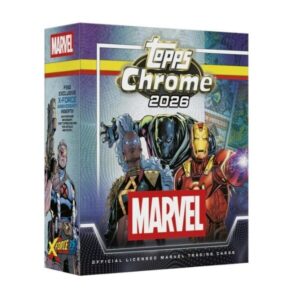Topps Chrome Marvel Comics 2026 - Mega Box
