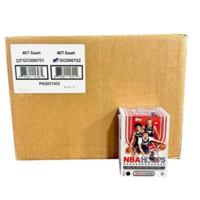 Topps Hoops NBA Value Box Case [40 Box]