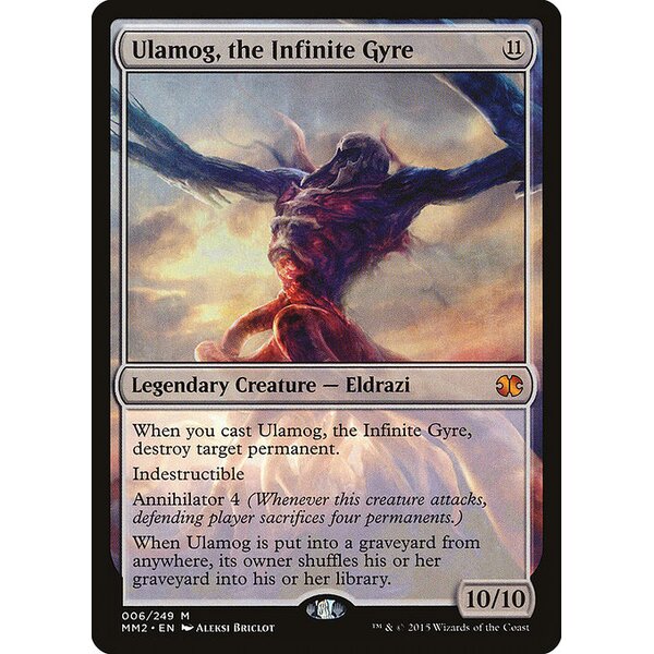 Modern Masters 2015 - 6 - Ulamog, the Infinite Gyre - Mythic - C - Non-foil (Front)