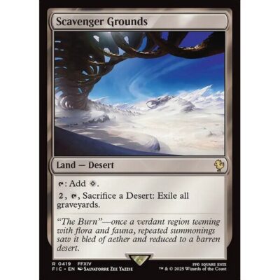 Final Fantasy Commander - 419 - Scavenger Grounds - Rare - C - Non-foil (Front)