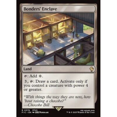Final Fantasy Commander - 376 - Bonders' Enclave - Rare - C - Non-foil (Front)