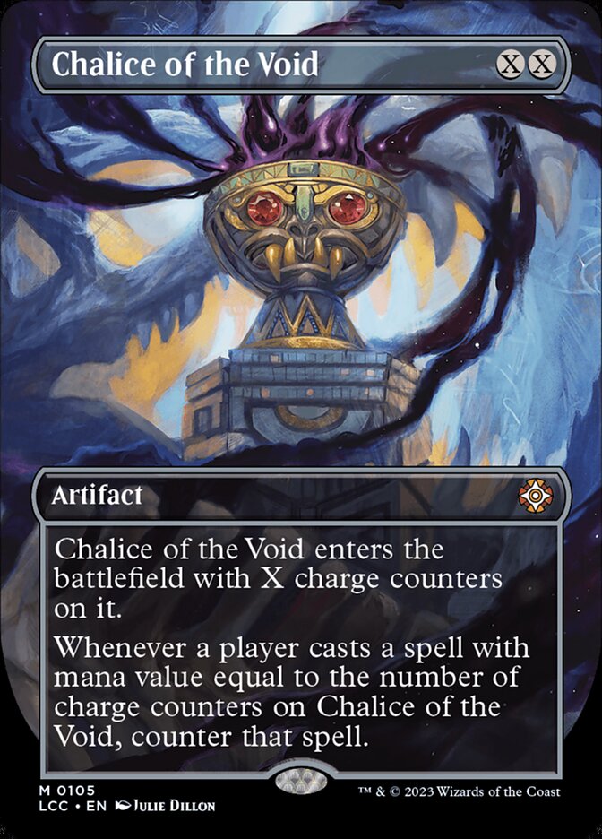 The Lost Caverns of Ixalan Commander - 105 - Chalice of the Void - Mythic - C - Non-foil