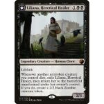 From the Vault: Transform - 14 - Liliana, Heretical Healer // Liliana, Defiant Necromancer - Mythic - C - Foil (Front)