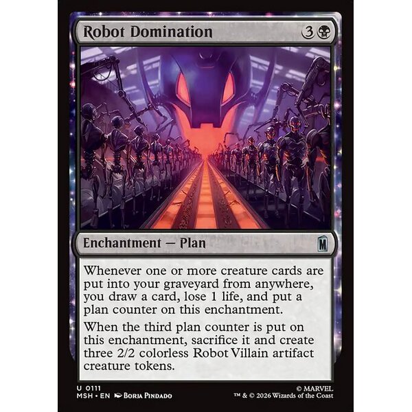 Marvel Super Heroes - 111 - Robot Domination - Uncommon - B - Non-foil (Front)