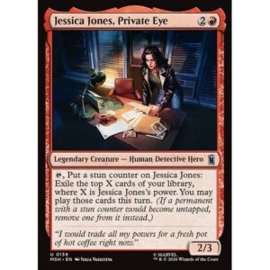 Marvel Super Heroes - 139 - Jessica Jones, Private Eye - Uncommon - R - Non-foil (Front)