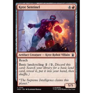 Marvel Super Heroes - 141 - Kree Sentinel - Common - R - Non-foil (Front)