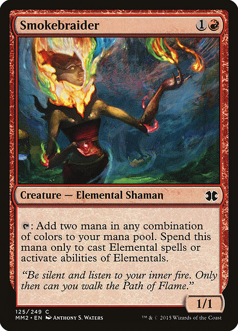 Modern Masters 2015 - 125 - Smokebraider - Common - R - Foil (Front)