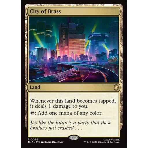 Teenage Mutant Ninja Turtles Eternal - 62 - City of Brass - Rare - C - Non-foil (Front)