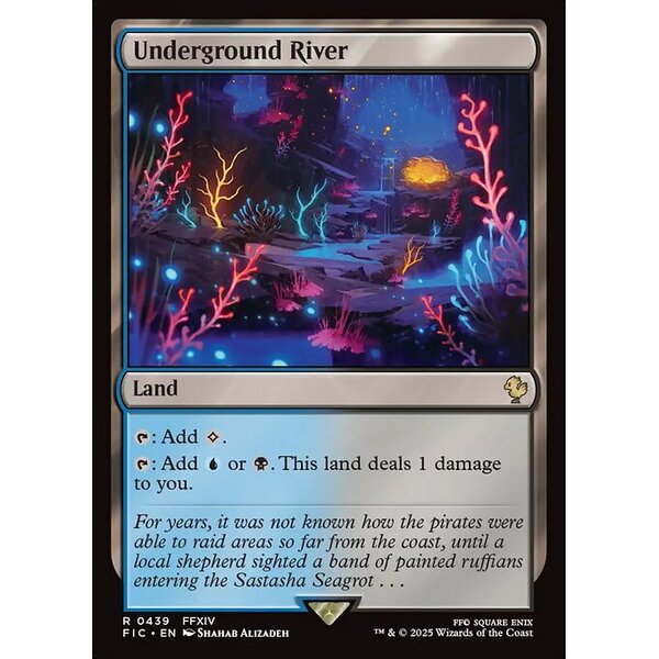 Final Fantasy Commander - 439 - Underground River - Rare - C - Non-foil (Front)