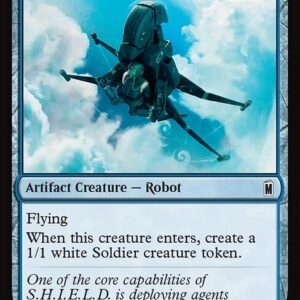 Marvel Super Heroes - 73 - S.H.I.E.L.D. Deployment Drone - Common - U - Foil (Front)