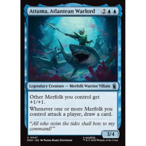 Marvel Super Heroes - 47 - Attuma, Atlantean Warlord - Uncommon - U - Non-foil (Front)