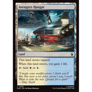 Marvel Super Heroes - 259 - Avengers Hangar - Common - C - Foil (Front)