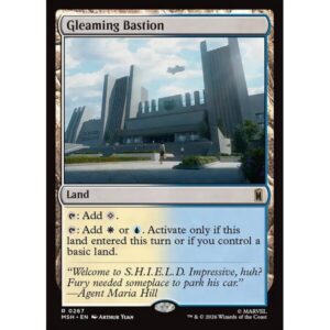 Marvel Super Heroes - 267 - Gleaming Bastion - Rare - C - Foil (Front)