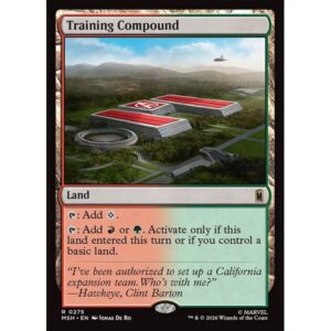 Marvel Super Heroes - 275 - Training Compound - Rare - C - Non-foil (Front)