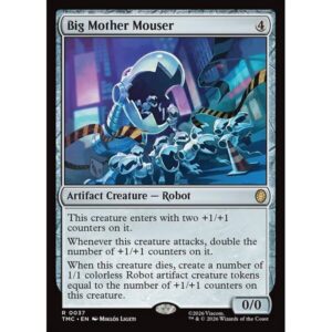 Teenage Mutant Ninja Turtles Eternal - 37 - Big Mother Mouser - Rare - C - Non-foil (Front)
