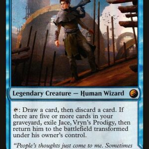 From the Vault: Transform - 12 - Jace, Vryn's Prodigy // Jace, Telepath Unbound - Mythic - C - Foil (Front)