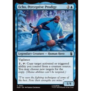 Marvel Super Heroes - 51 - Echo, Perceptive Prodigy - Uncommon - U - Non-foil (Front)
