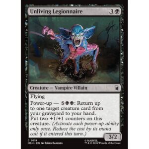 Marvel Super Heroes - 119 - Unliving Legionnaire - Common - B - Non-foil (Front)