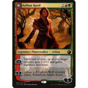 From the Vault: Transform - 3 - Arlinn Kord // Arlinn, Embraced by the Moon - Mythic - C - Foil (Front)