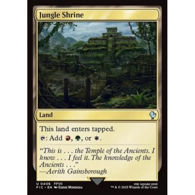 Final Fantasy Commander - 406 - Jungle Shrine - Uncommon - C - Non-foil (Front)