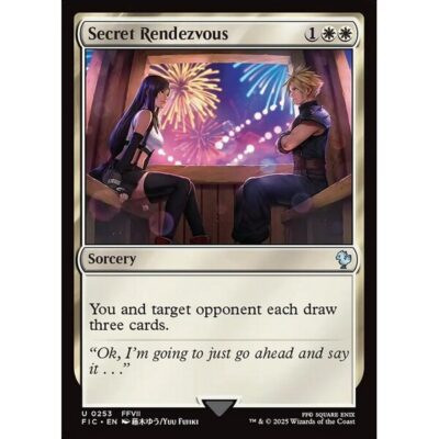 Final Fantasy Commander - 253 - Secret Rendezvous - Uncommon - W - Non-foil (Front)