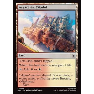 Marvel Super Heroes - 258 - Asgardian Citadel - Common - C - Foil (Front)