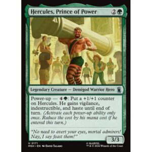Marvel Super Heroes - 171 - Hercules, Prince of Power - Uncommon - G - Non-foil (Front)