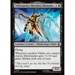 Marvel Super Heroes - 123 - Yellowjacket, Heartless Marauder - Uncommon - B - Non-foil (Front)